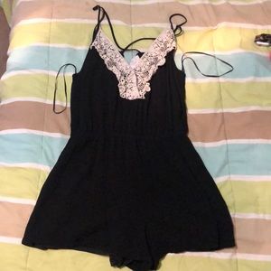 black romper